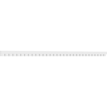 Ekena Millwork Wilson Architectural Grade PVC Dentil Trim, 3"H x 1"P x 93"L DENP03WIL00
